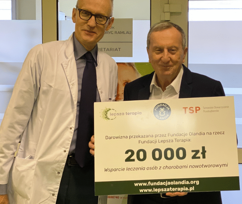 Darowizna od Fundacji Olandia